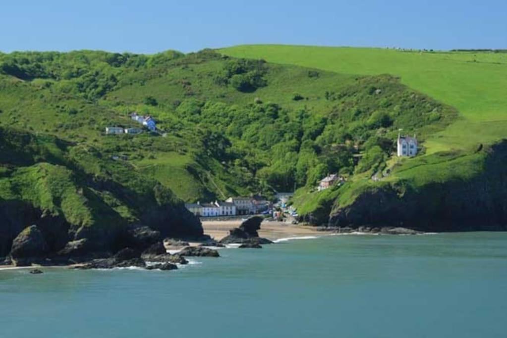 Villa Y Boidy Bach Llangranog Esterno foto